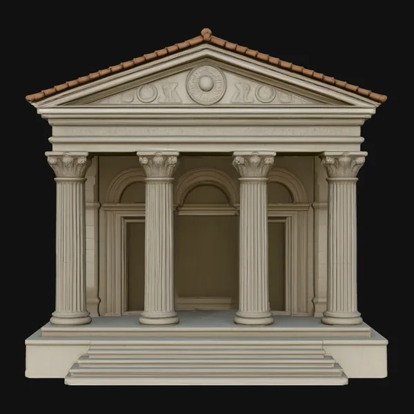 Classical Temple Model Design 9