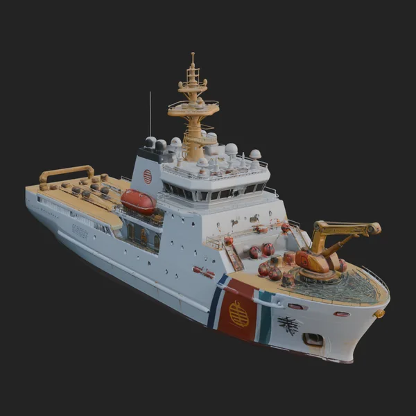 Coast Guard Cutter Model Design 5