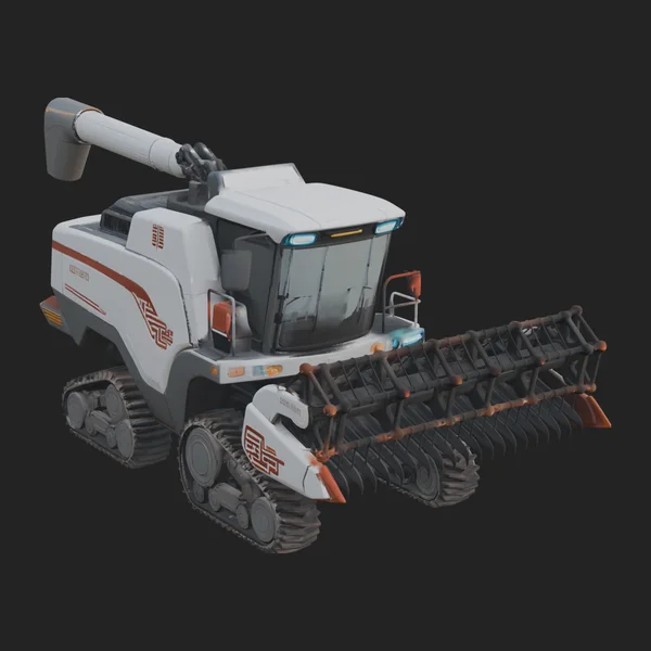 Combine Harvester Model Design 1