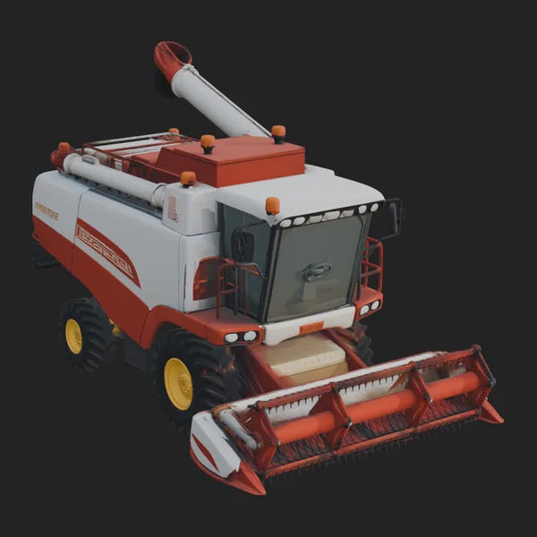 Combine Harvester Model Design 10
