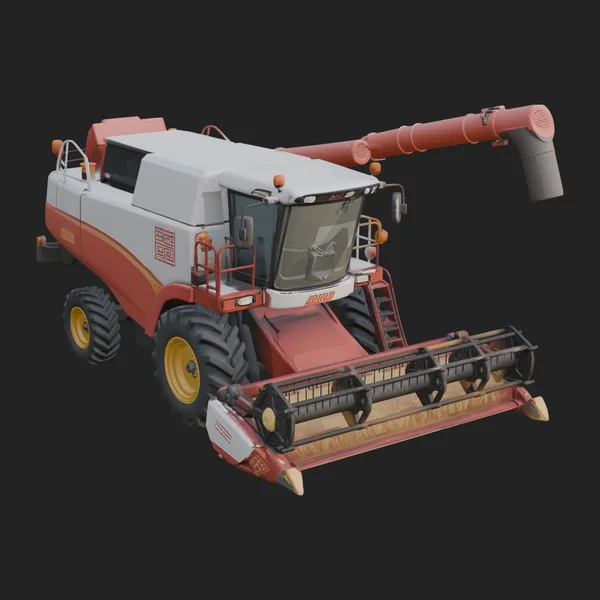 Combine Harvester Model Design 16