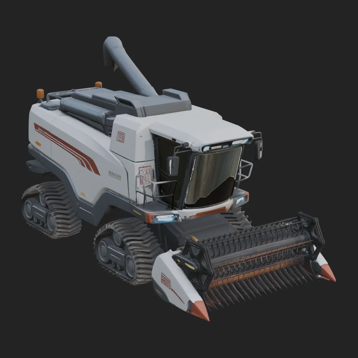 Combine Harvester Model Design 24