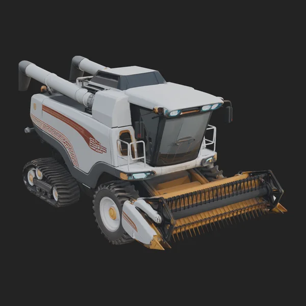 Combine Harvester Model Design 4