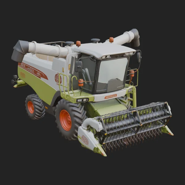 Combine Harvester Model Design 5