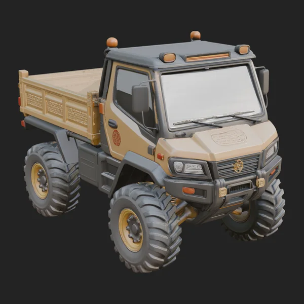 Compact Tipper Truck Model Design 1