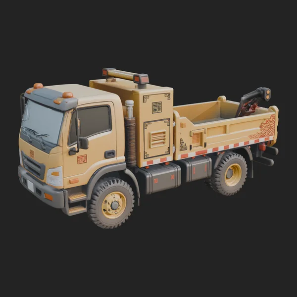 Compact Tipper Truck Model Design 4