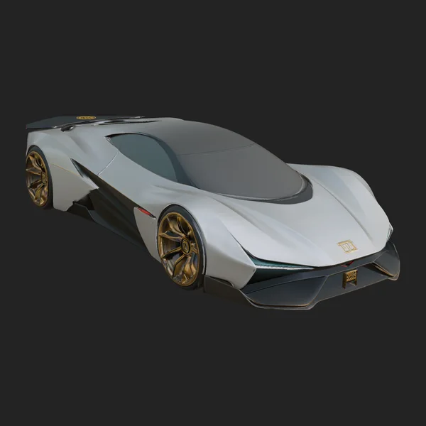 Concept Hypercar Model Design 1