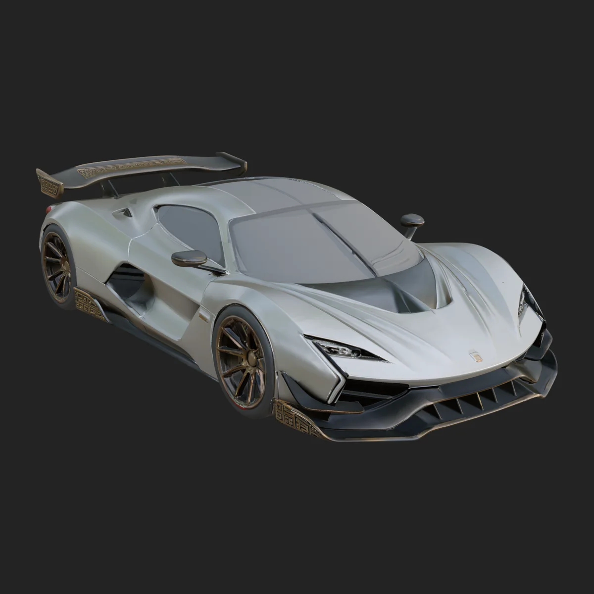 Concept Hypercar Model Design 12