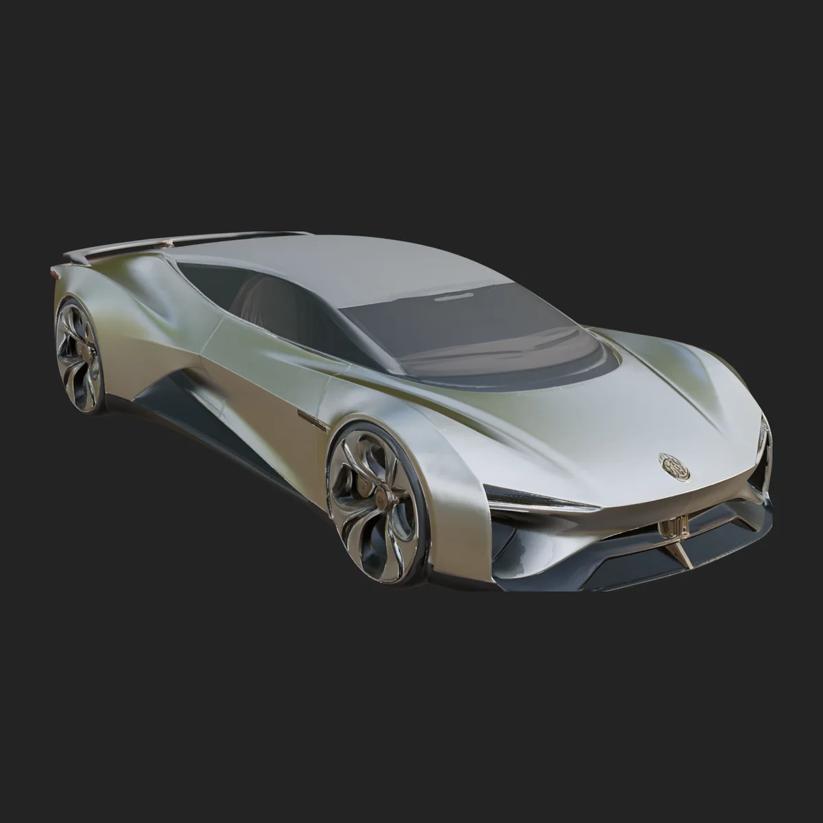Concept Hypercar Model Design 4