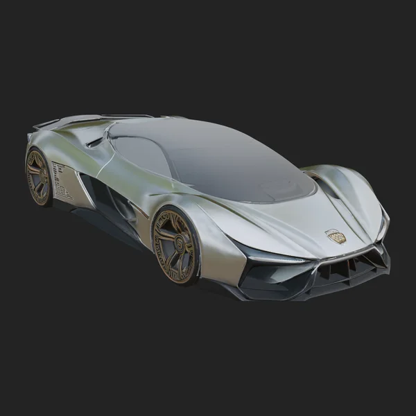 Concept Hypercar Model Design 5