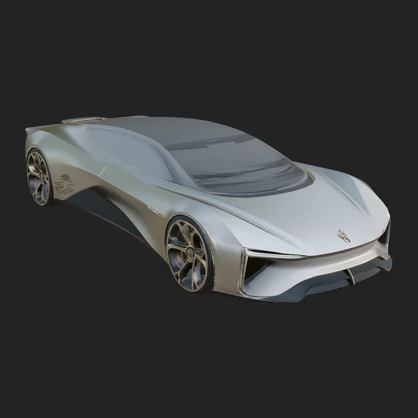 Concept Hypercar Model Design 6