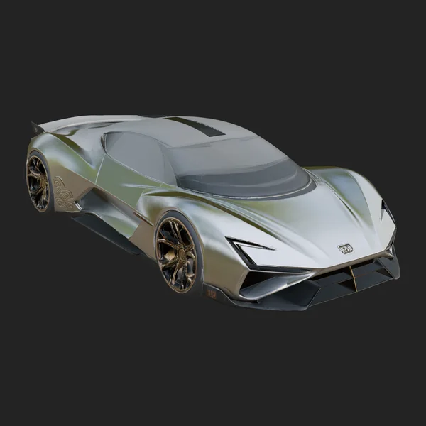 Concept Hypercar Model Design 7
