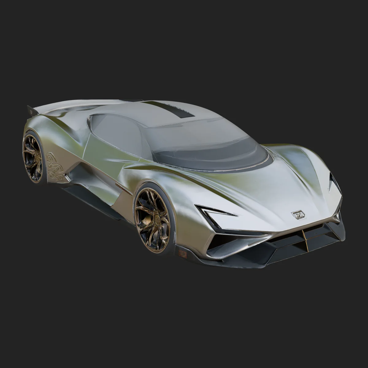 Concept Hypercar Model Design 7