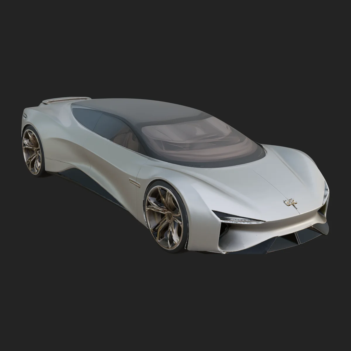 Concept Hypercar Model Design 9