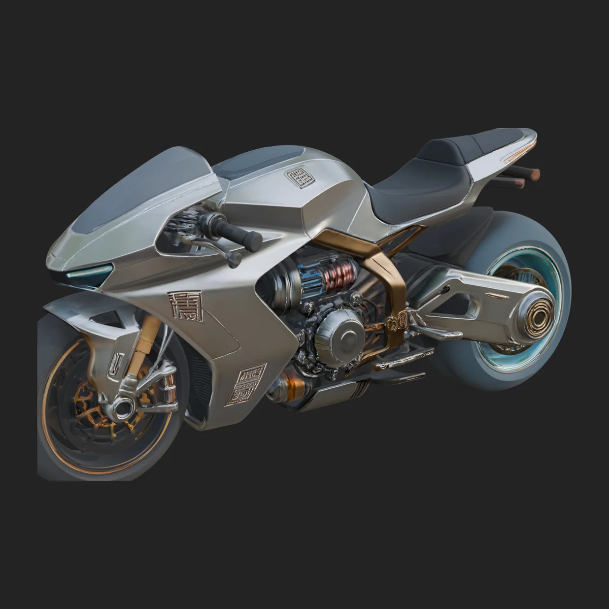 Concept Motorcycle Model Design 4