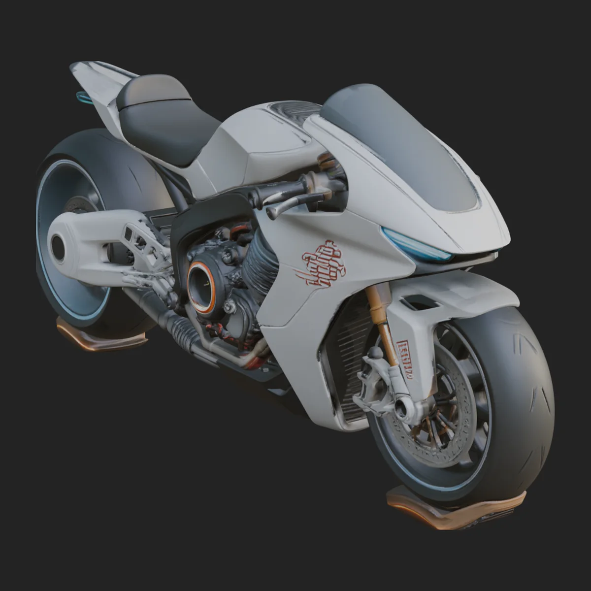 Concept Motorcycle Model Design 6