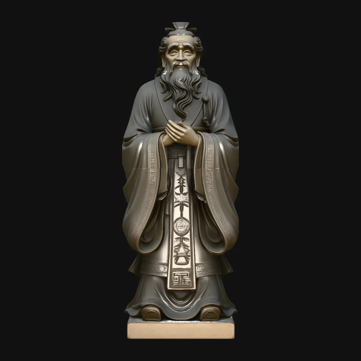 Confucius Sage Statue Design 1