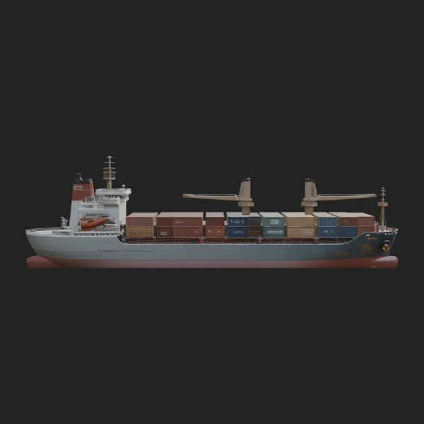 Container Ship Model Design 13
