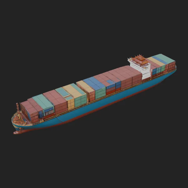 Container Ship Model Design 18