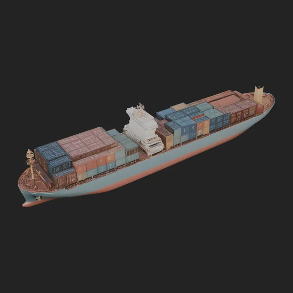 Container Ship Model Design 19