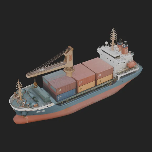 Container Ship Model Design 4