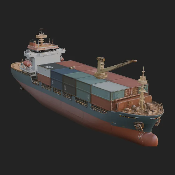 Container Ship Model Design 5