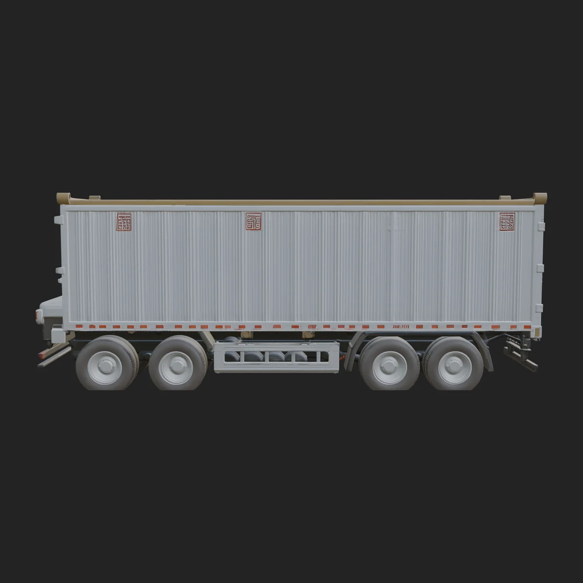 Container Trailer Model Design 1