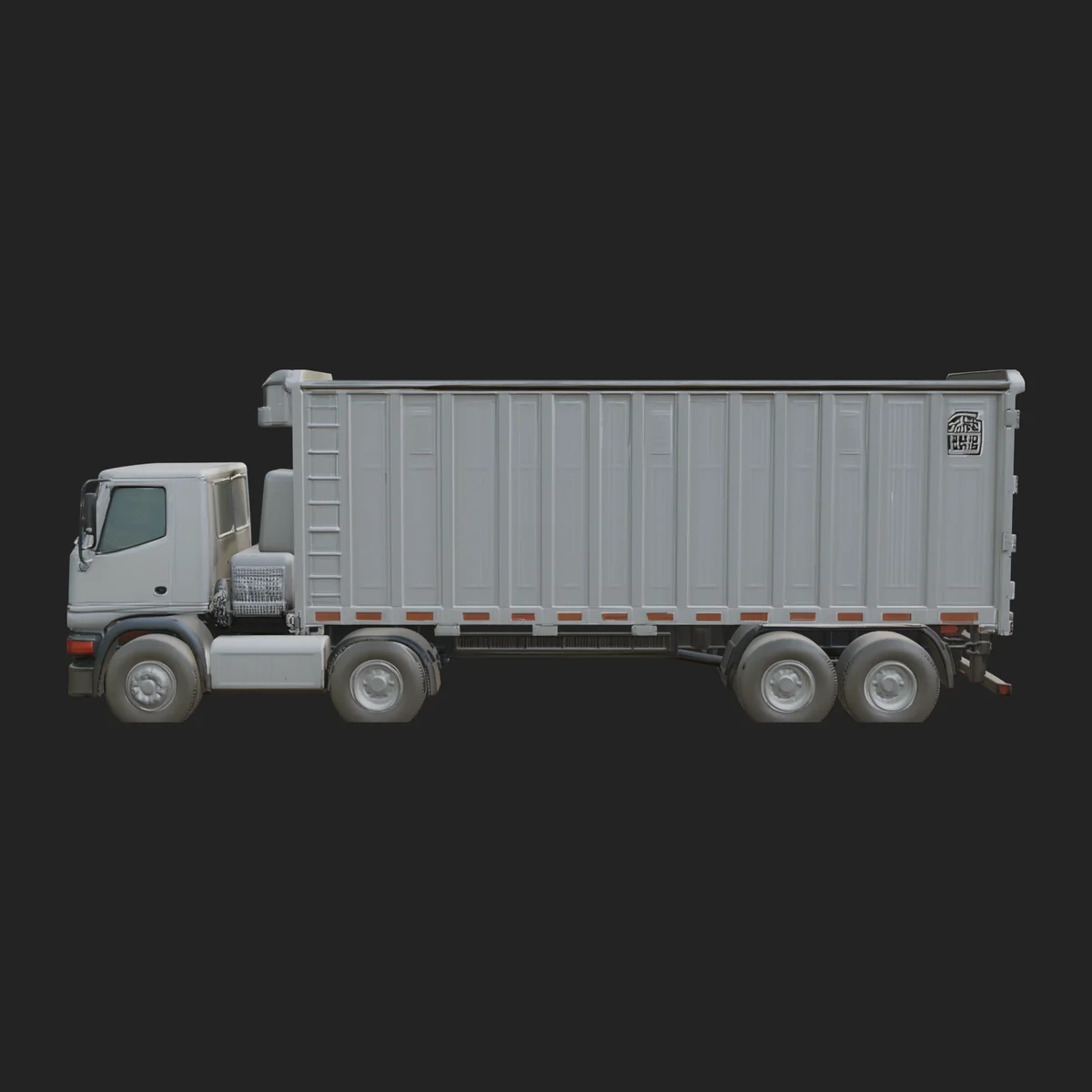 Container Trailer Model Design 3