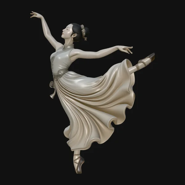Contemporary Dancer Statue Design 8