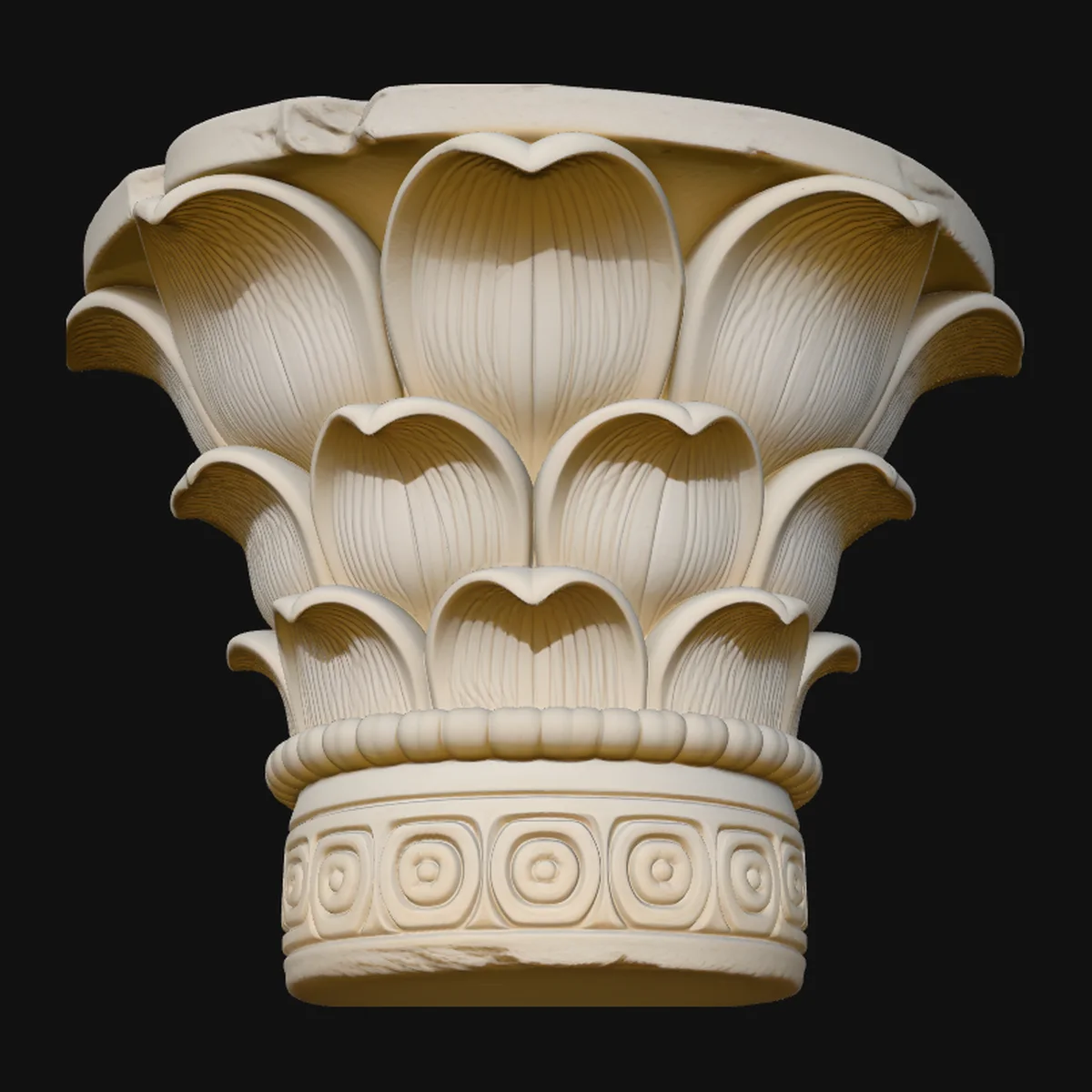 Corinthian Column Capital Model Design 3