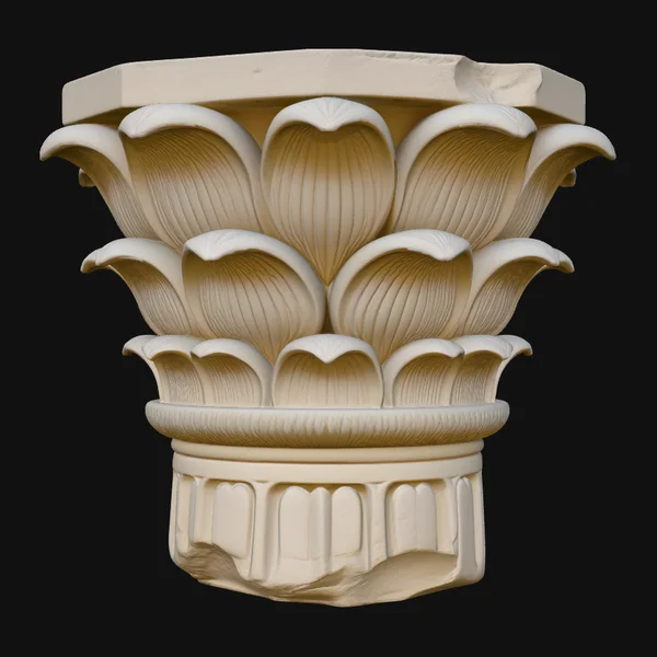 Corinthian Column Capital Model Design 4