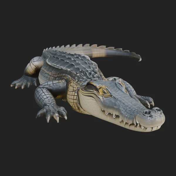 Crocodile Statue Design 2