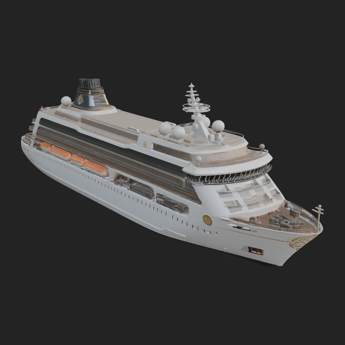 Cruise Ship Model Design 1