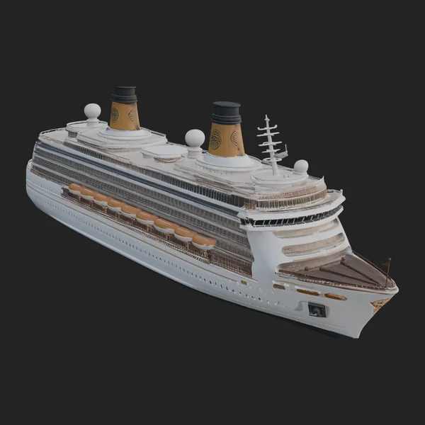 Cruise Ship Model Design 10