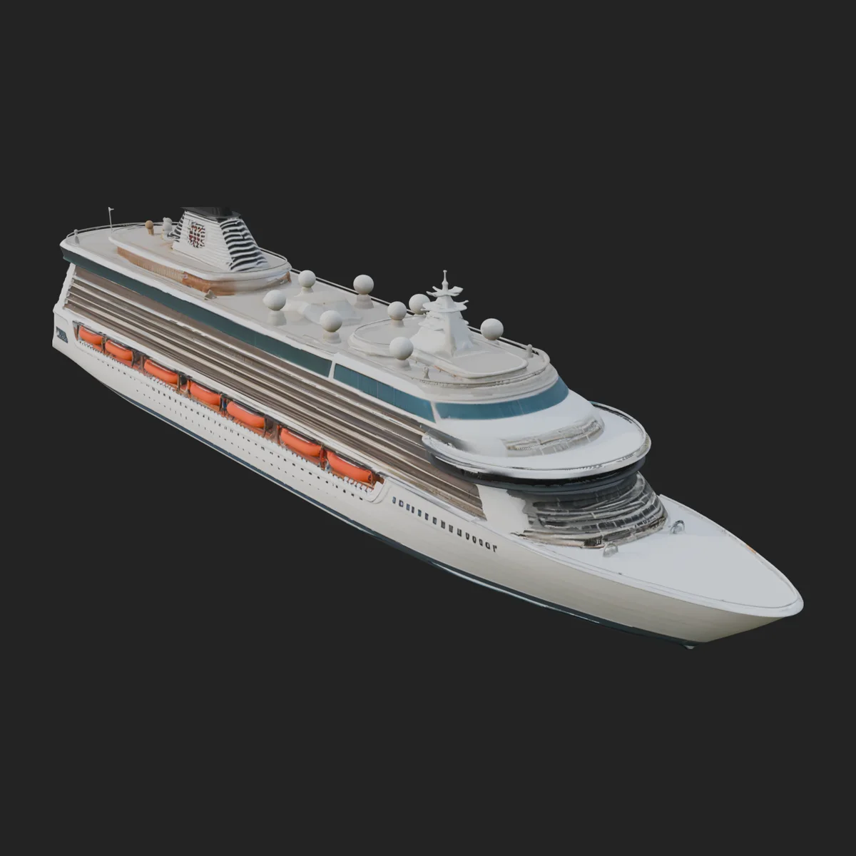 Cruise Ship Model Design 13