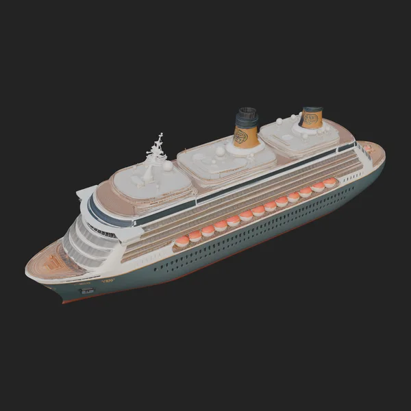 Cruise Ship Model Design 16
