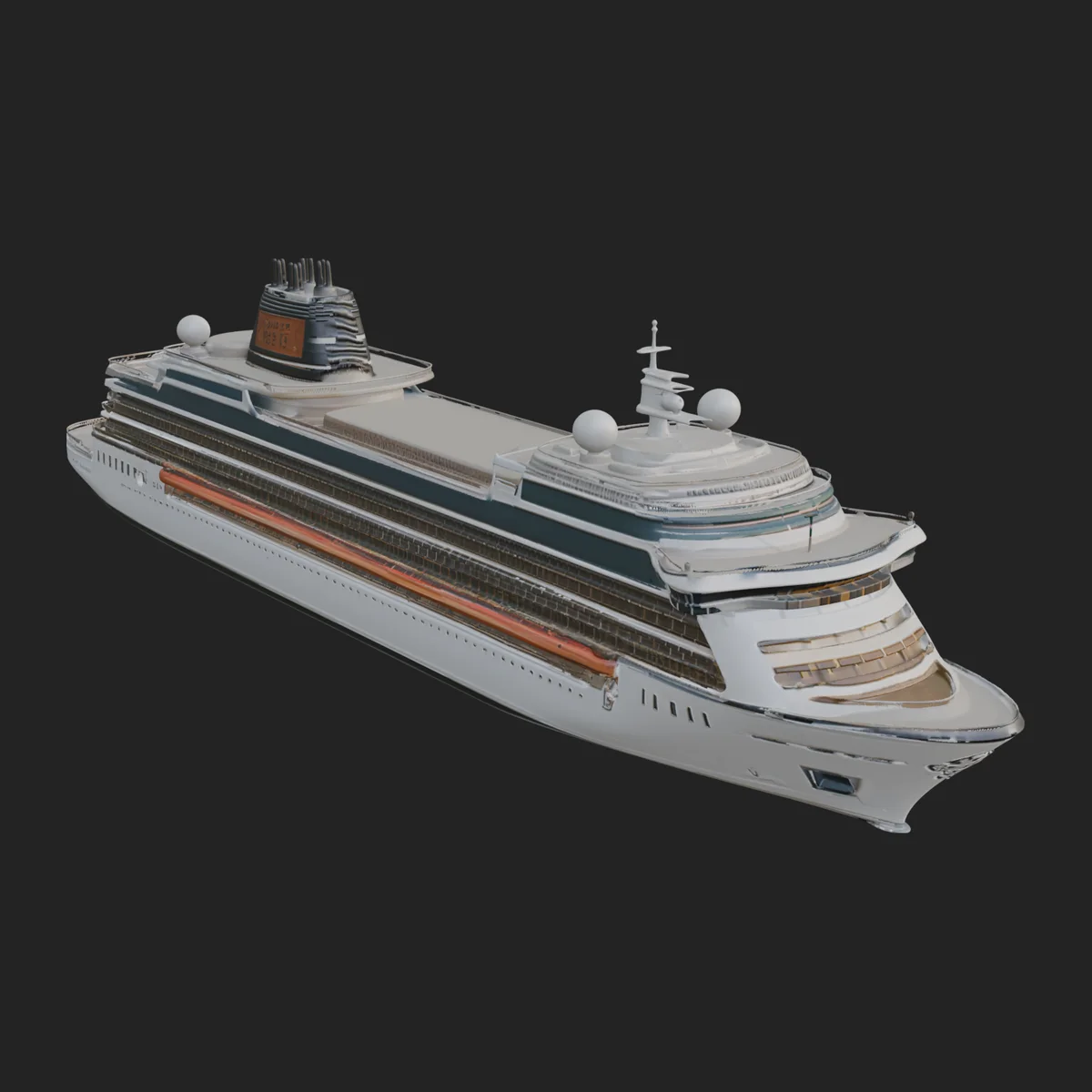 Cruise Ship Model Design 18