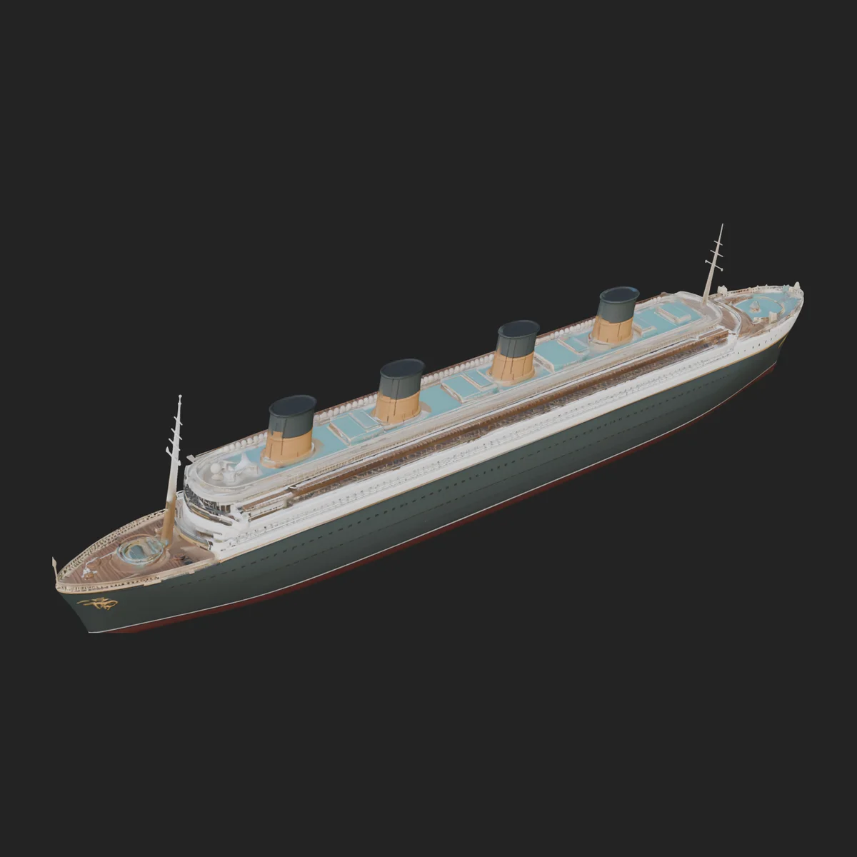 Cruise Ship Model Design 23