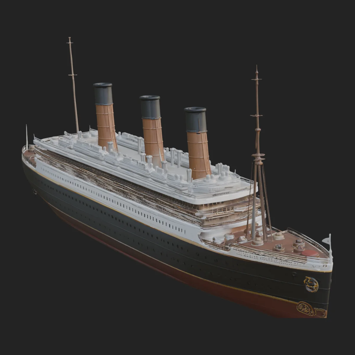 Cruise Ship Model Design 26
