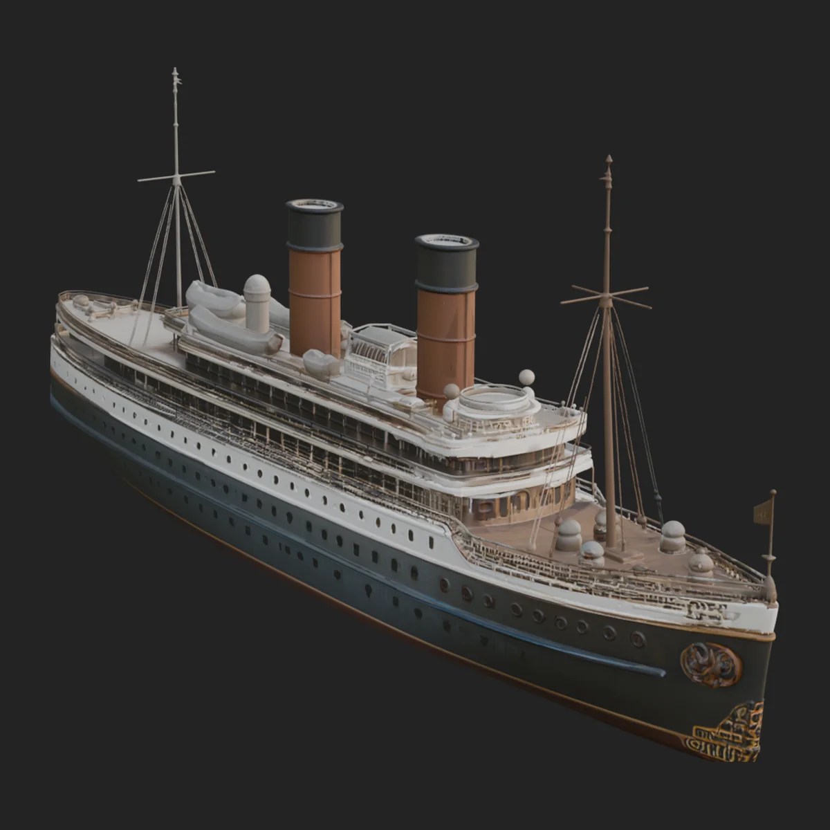 Cruise Ship Model Design 27