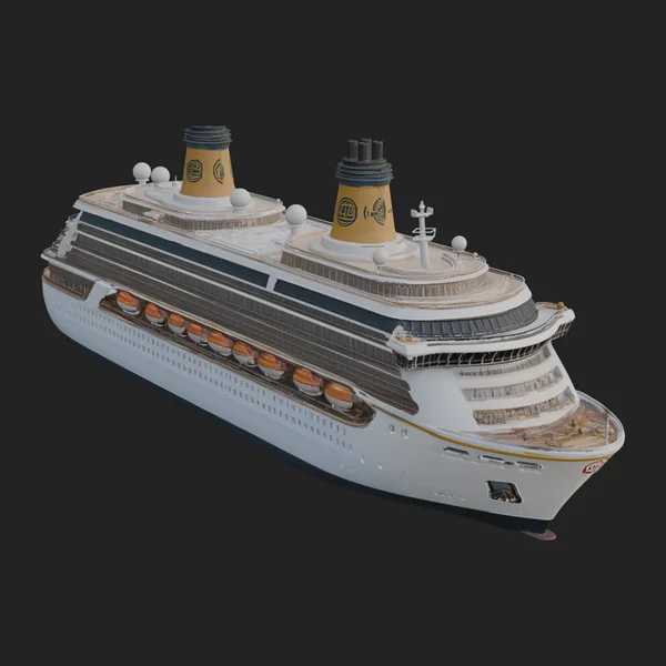 Cruise Ship Model Design 3