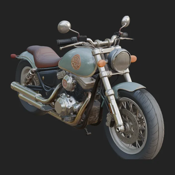 Cruiser Motorcycle Model Design 11