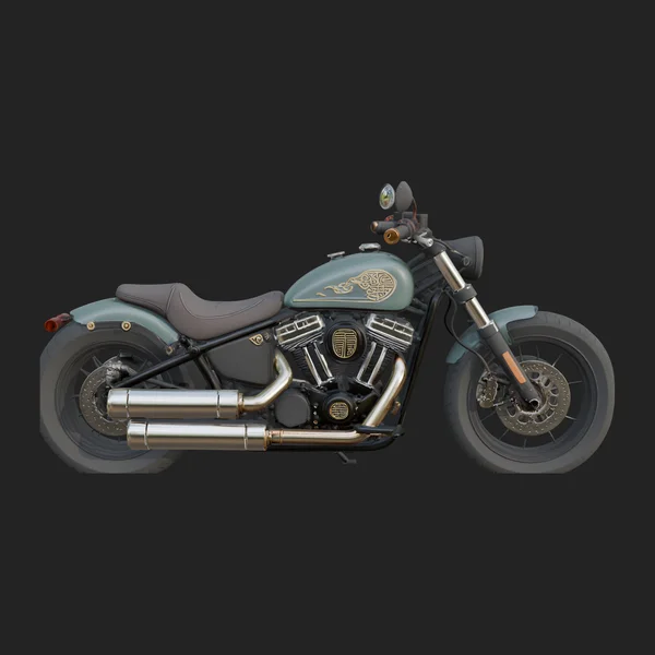 Cruiser Motorcycle Model Design 13
