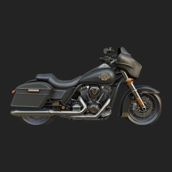 Cruiser Motorcycle Model Design 3
