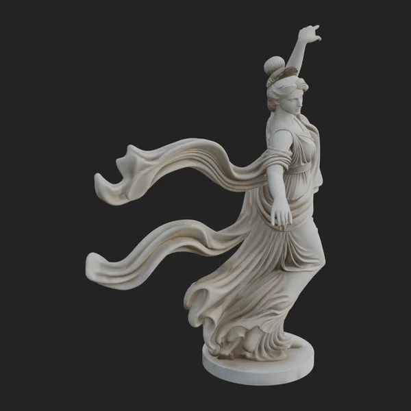 Dancing Celestial Maiden Statue Design 4