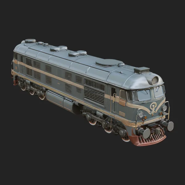 Diesel Locomotive Model Design 2