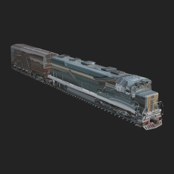 Diesel Locomotive Model Design 8