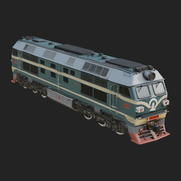 Diesel Locomotive Model Design 9