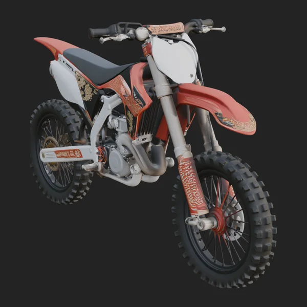 Dirt Bike Motorcycle Model Design 14