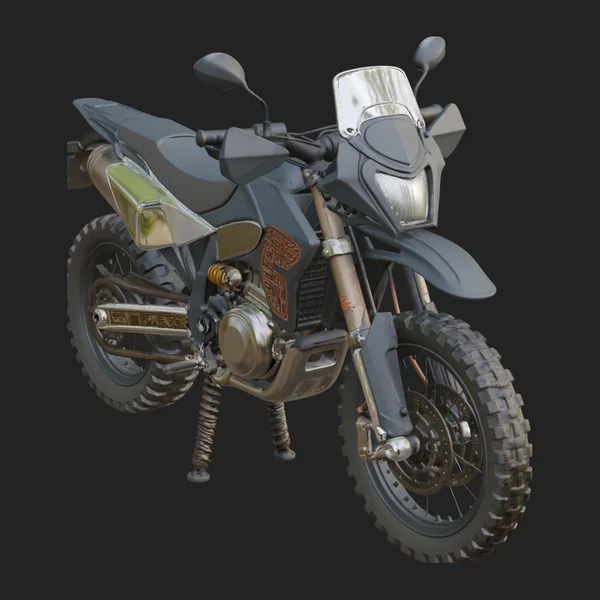 Dirt Bike Motorcycle Model Design 15